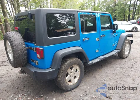 2011 Jeep Wrangler Unlimited Sport из США, поврежденный, VIN 1J4BA3H17BL552496